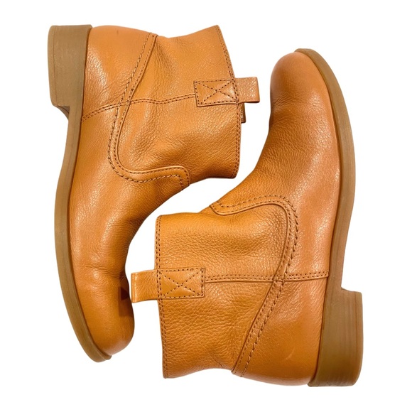 NINE WEST Buff Leather Ankle Boots - Picture 6 of 12